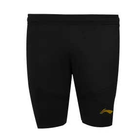 Li-Ning Sports and Training Badminton Shorts, Black/Metallic Copper