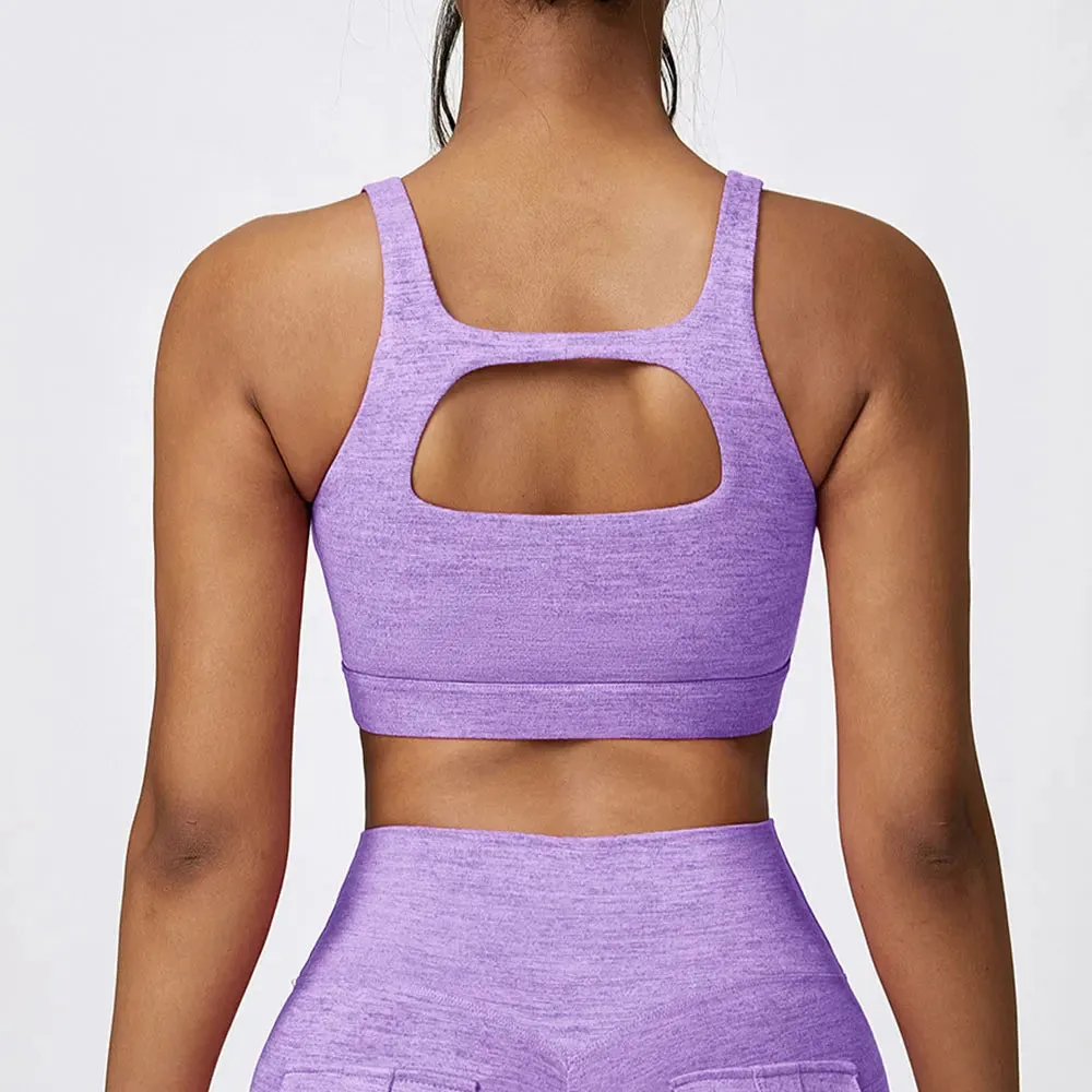 LONDON 2-IN-1 REVERSIBLE SPORTS BRA