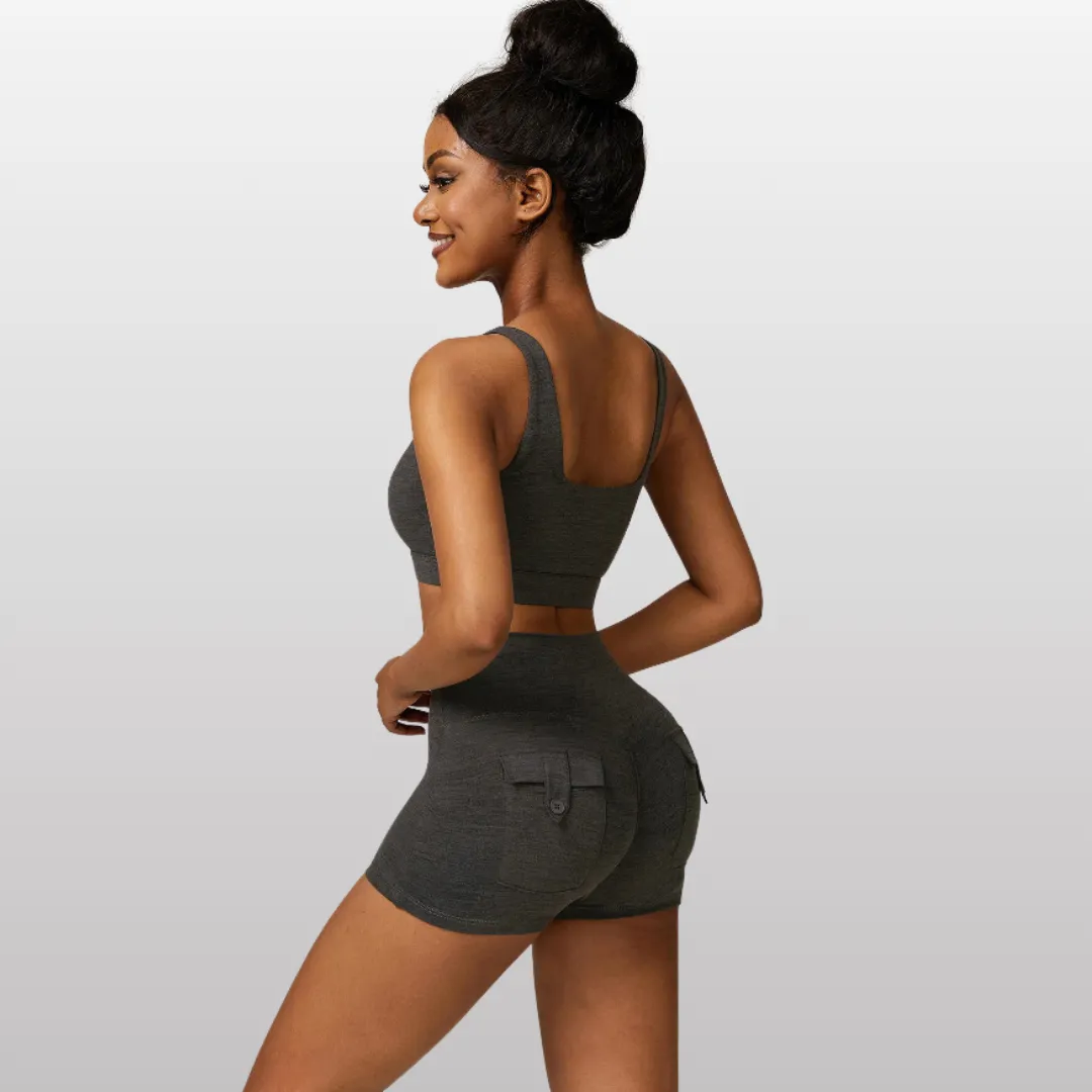 LONDON 2-IN-1 REVERSIBLE SPORTS BRA