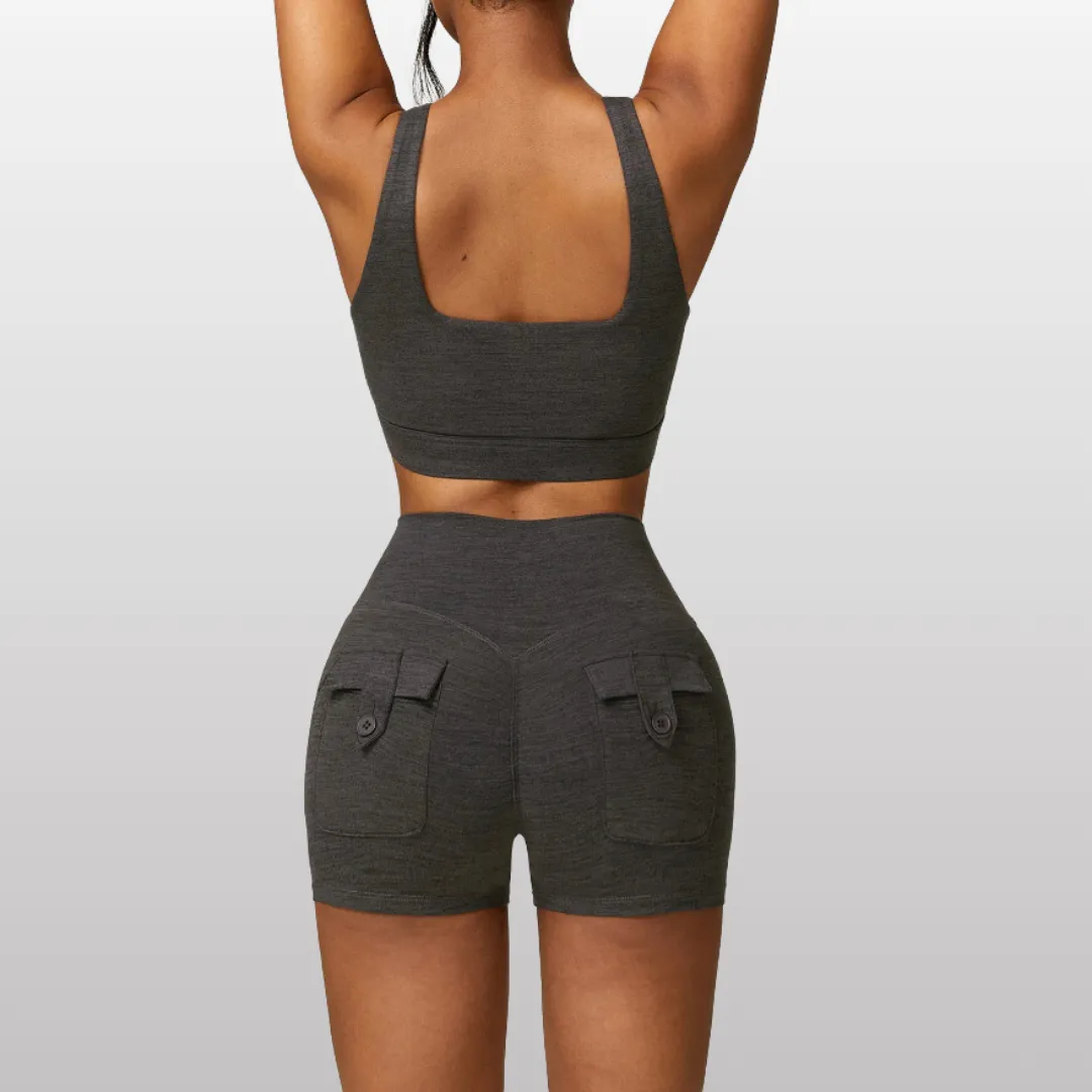 LONDON 2-IN-1 REVERSIBLE SPORTS BRA