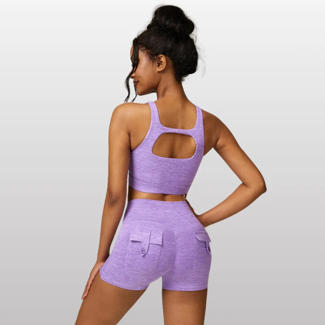 LONDON 2-IN-1 REVERSIBLE SPORTS BRA