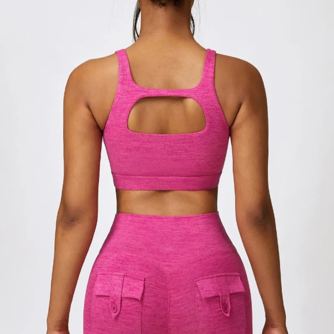 LONDON 2-IN-1 REVERSIBLE SPORTS BRA
