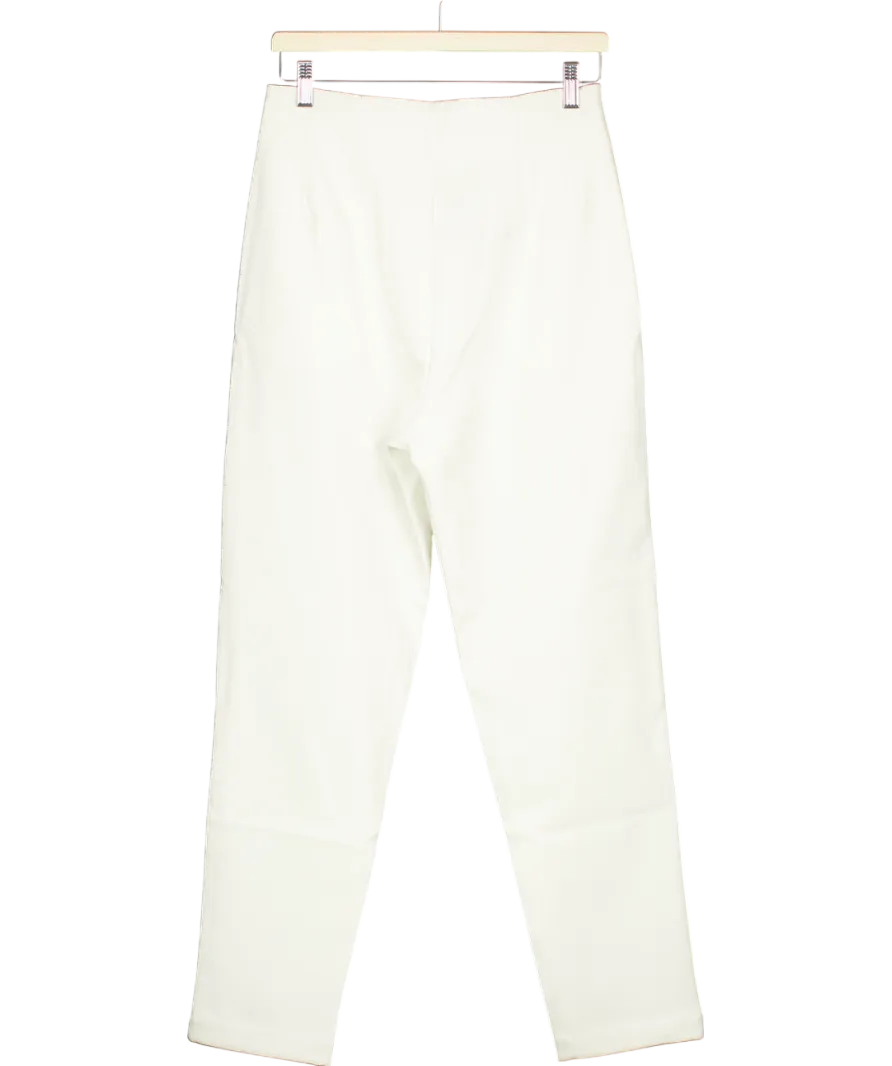Love Leggings White Cigarette Trouser UK 10