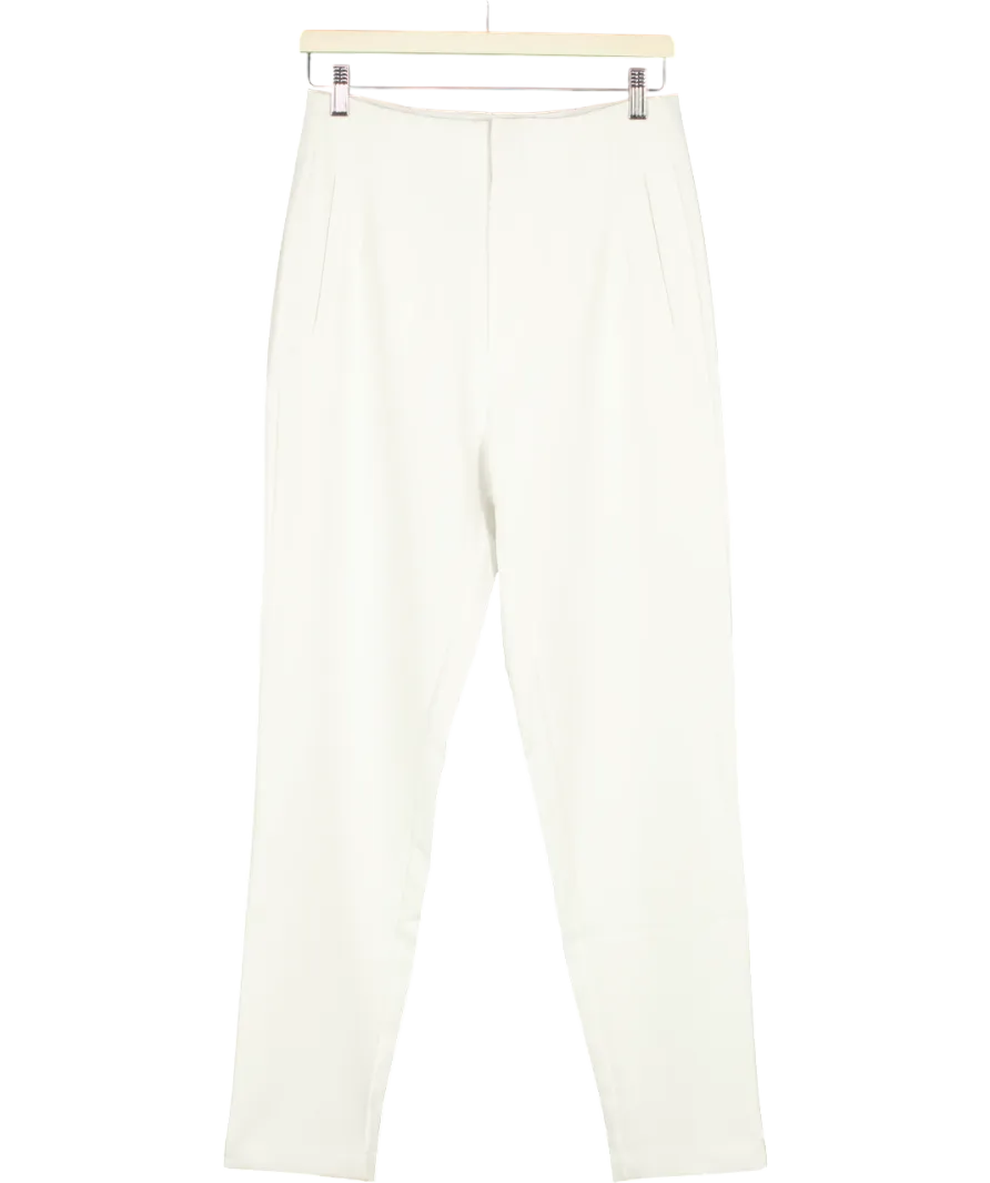 Love Leggings White Cigarette Trouser UK 10