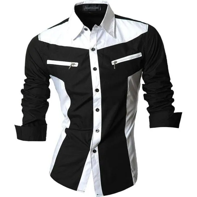 Men Casual Long Sleeve Shirt