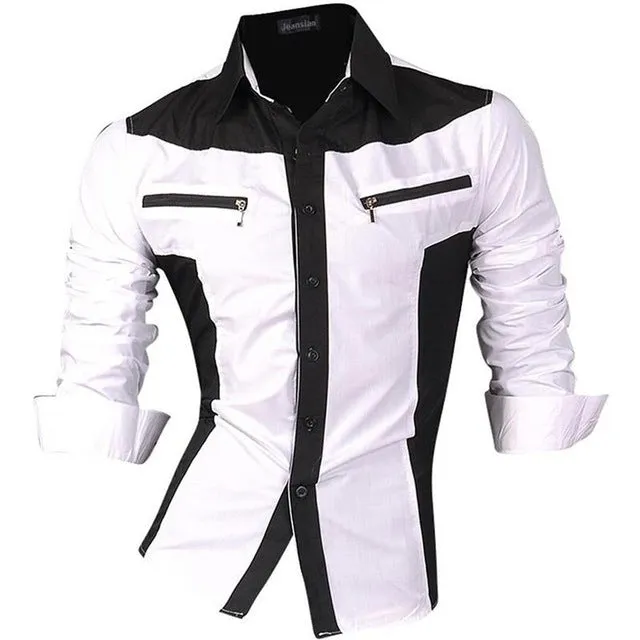 Men Casual Long Sleeve Shirt