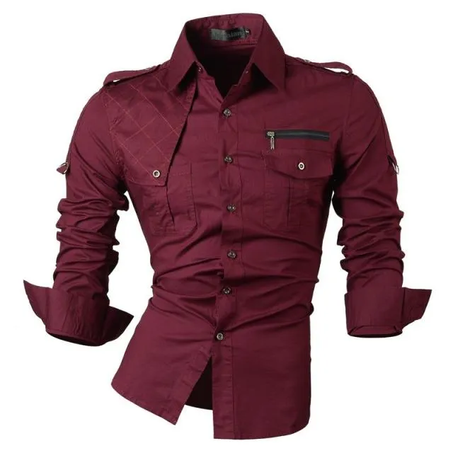 Men Casual Long Sleeve Shirt