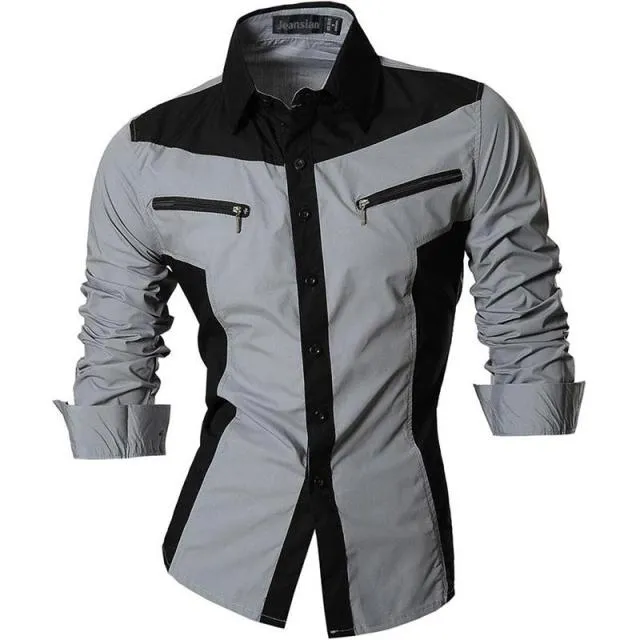 Men Casual Long Sleeve Shirt