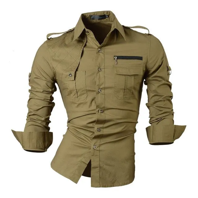 Men Casual Long Sleeve Shirt
