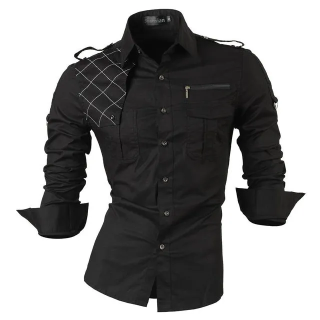 Men Casual Long Sleeve Shirt