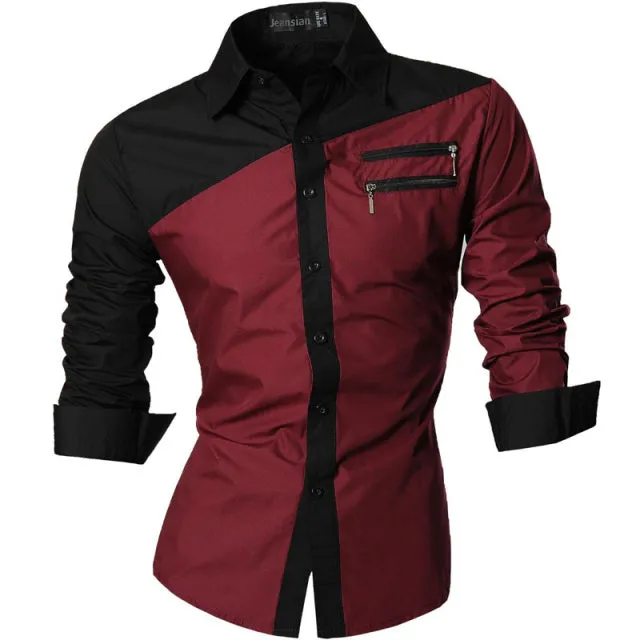 Men Casual Long Sleeve Shirt