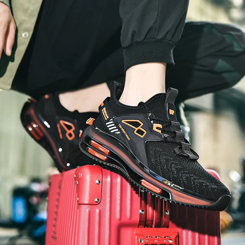 Men Race Breathable Sneaker Loafers Running Shoes