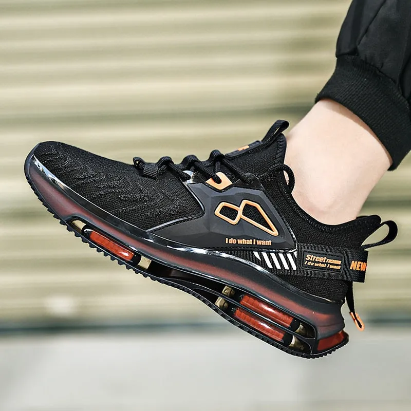 Men Race Breathable Sneaker Loafers Running Shoes
