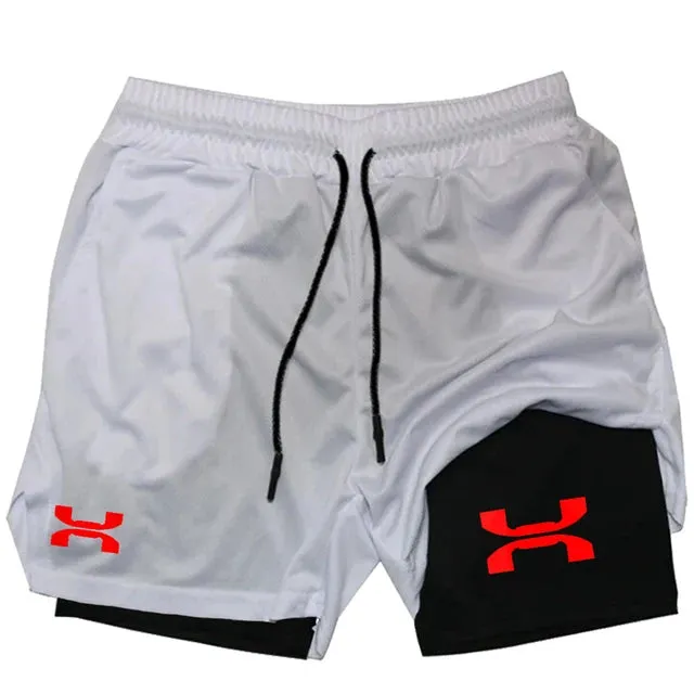 Mens 2in1 Quick Dry Running Shorts from Under Armor