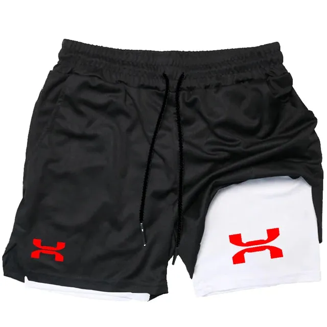 Mens 2in1 Quick Dry Running Shorts from Under Armor