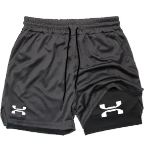 Mens 2in1 Quick Dry Running Shorts from Under Armor