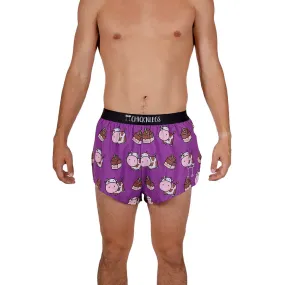 Men's Choccy Cows 2" Split Short - Choccy Cows