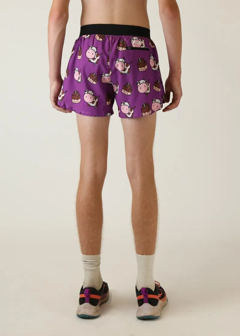 Men's Choccy Cows 4" Half Split Shorts