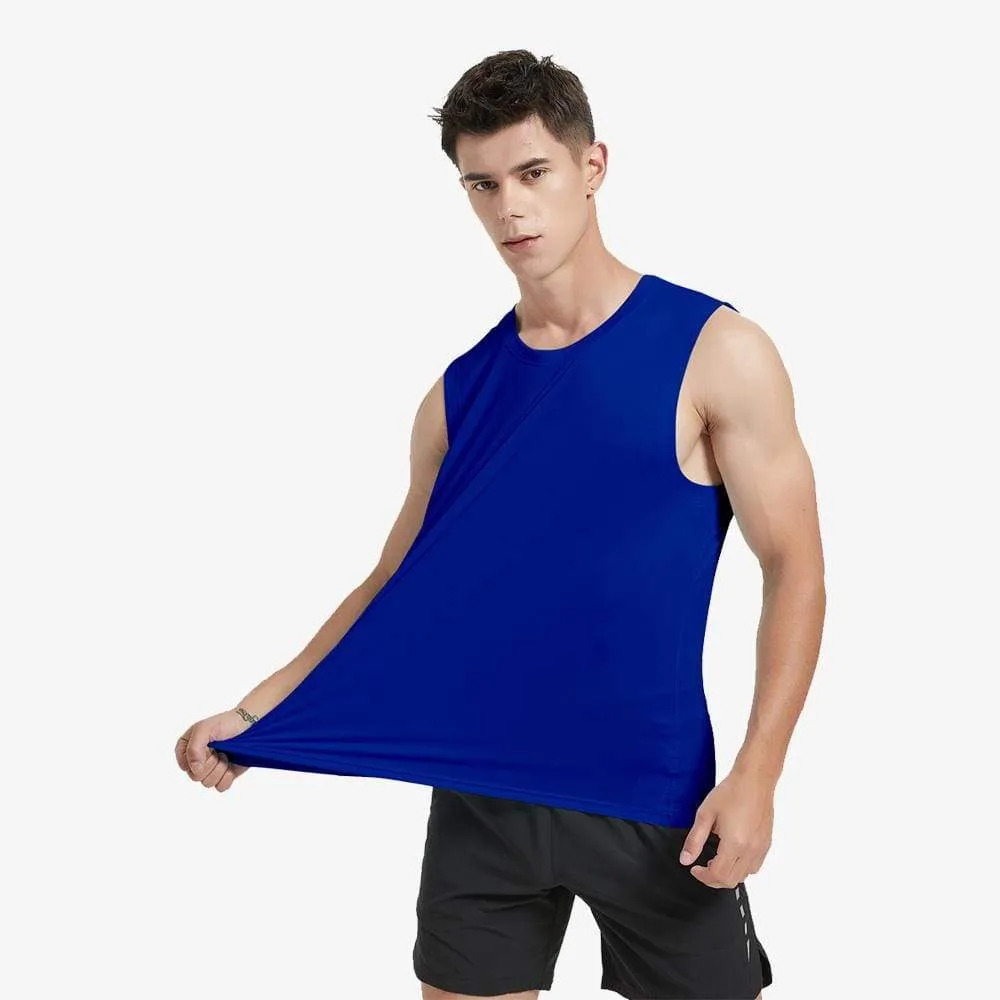 Men's Lightweight UPF 50  Sun Shirts Quick Dry Tank Tops