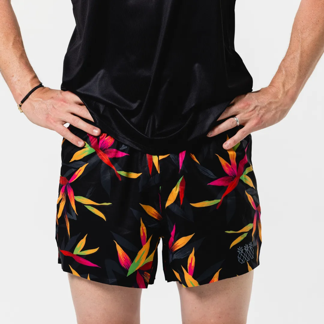 Men's Print Running Shorts | Bird of Paradise