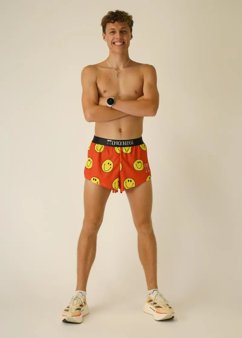 Men's Smiley 2" Split Shorts