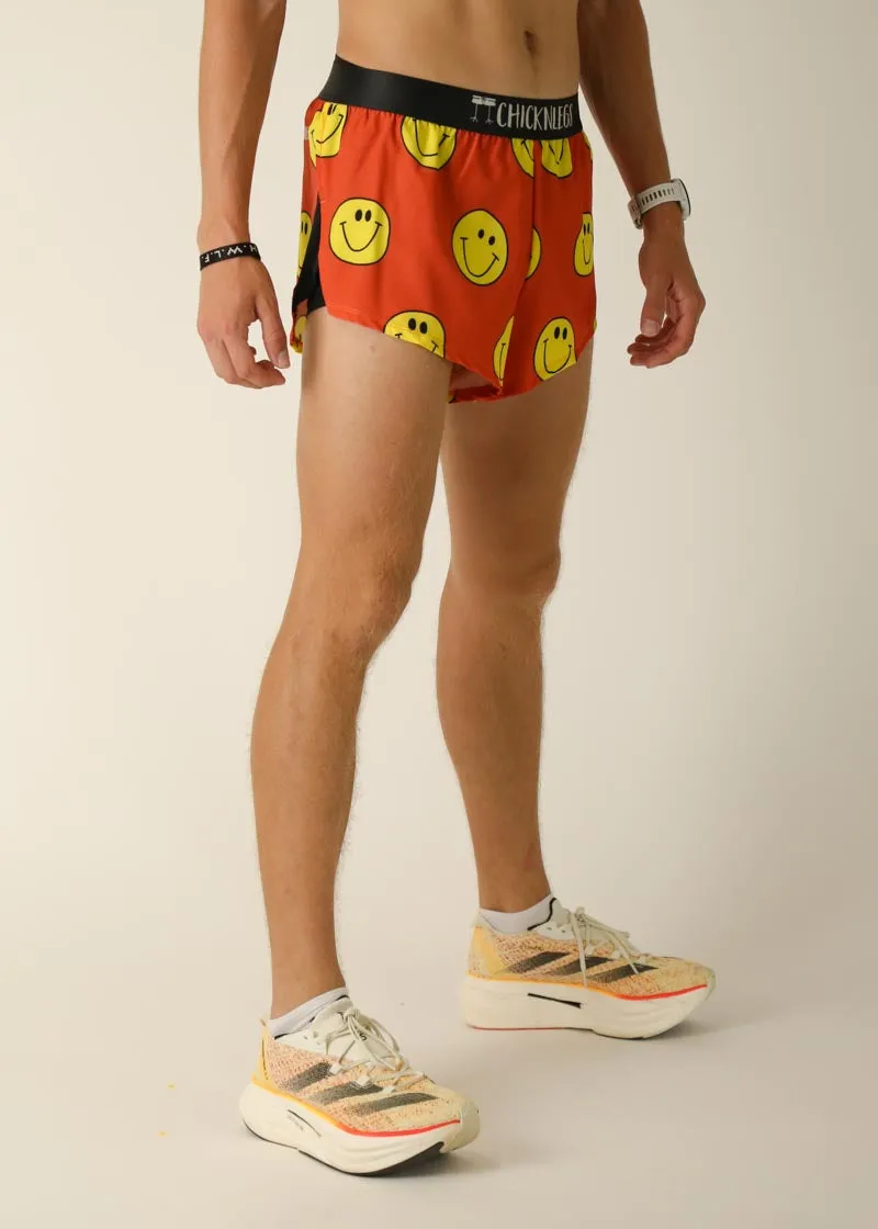 Men's Smiley 2" Split Shorts
