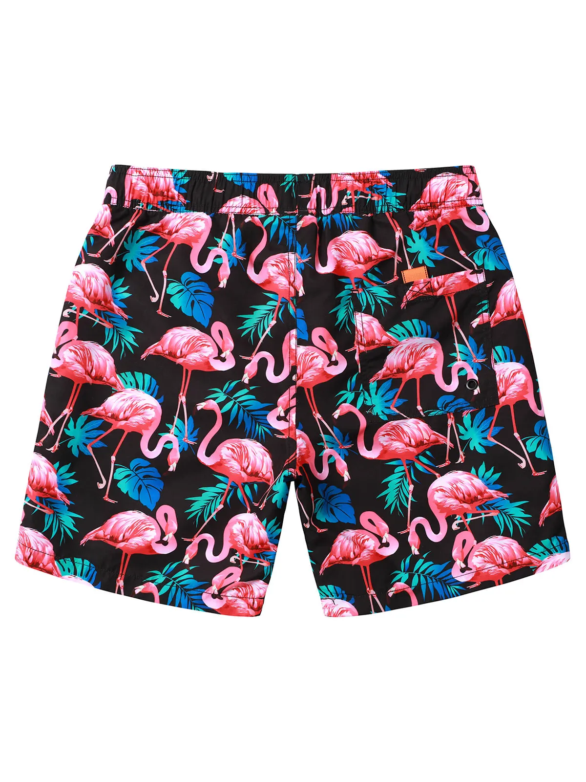 Men's Summer Beach Funny Print Quick Dry Swimming Trunks