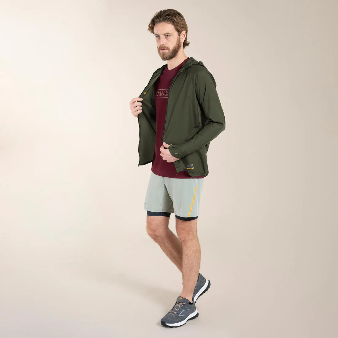 Men's Trail Running Baggy Shorts w/ Inner Lining