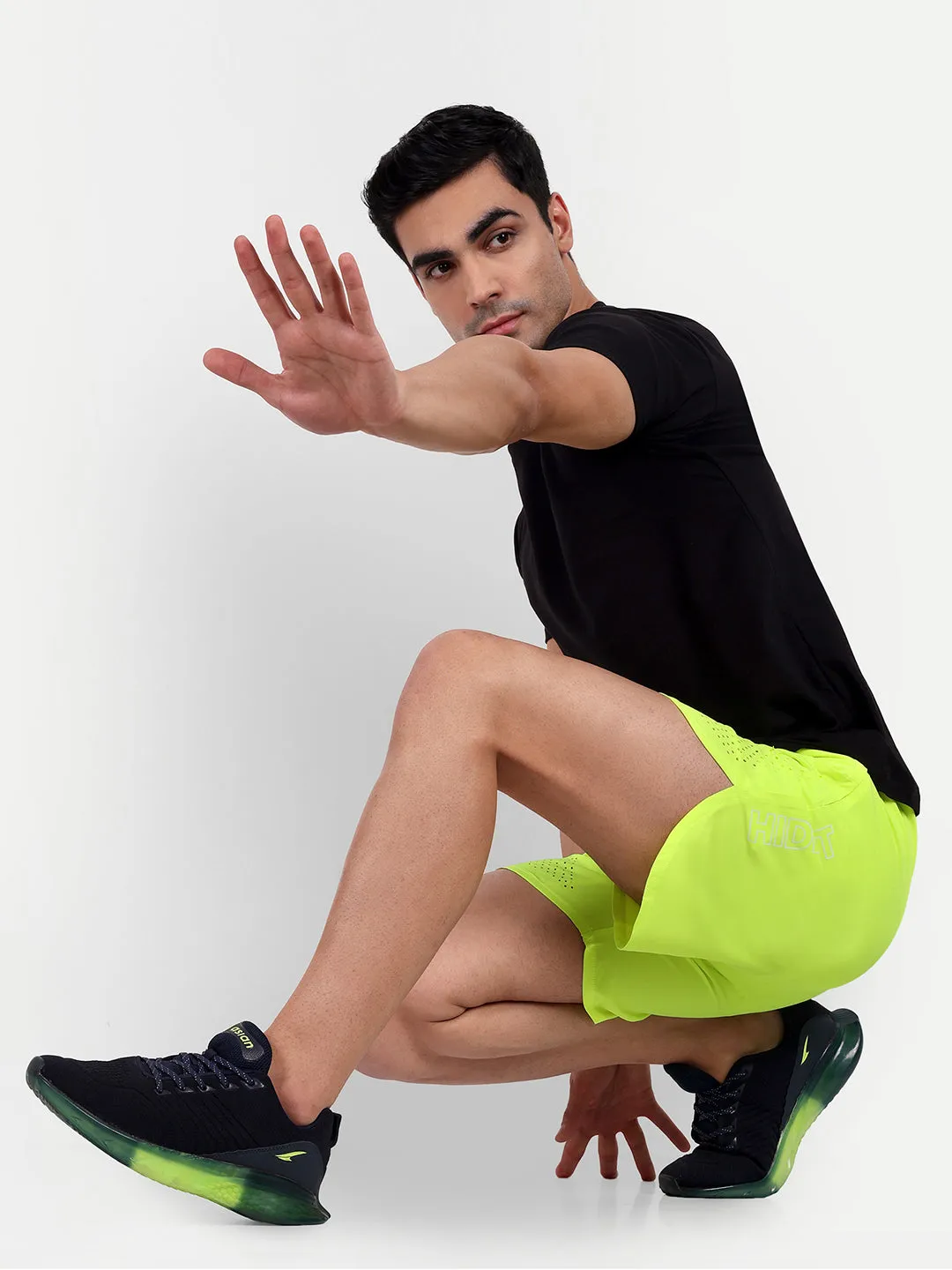 Men’s Training and Running Shorts- Neon color