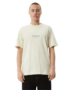 Mens Vinyl Retro Fit Tee - Limestone