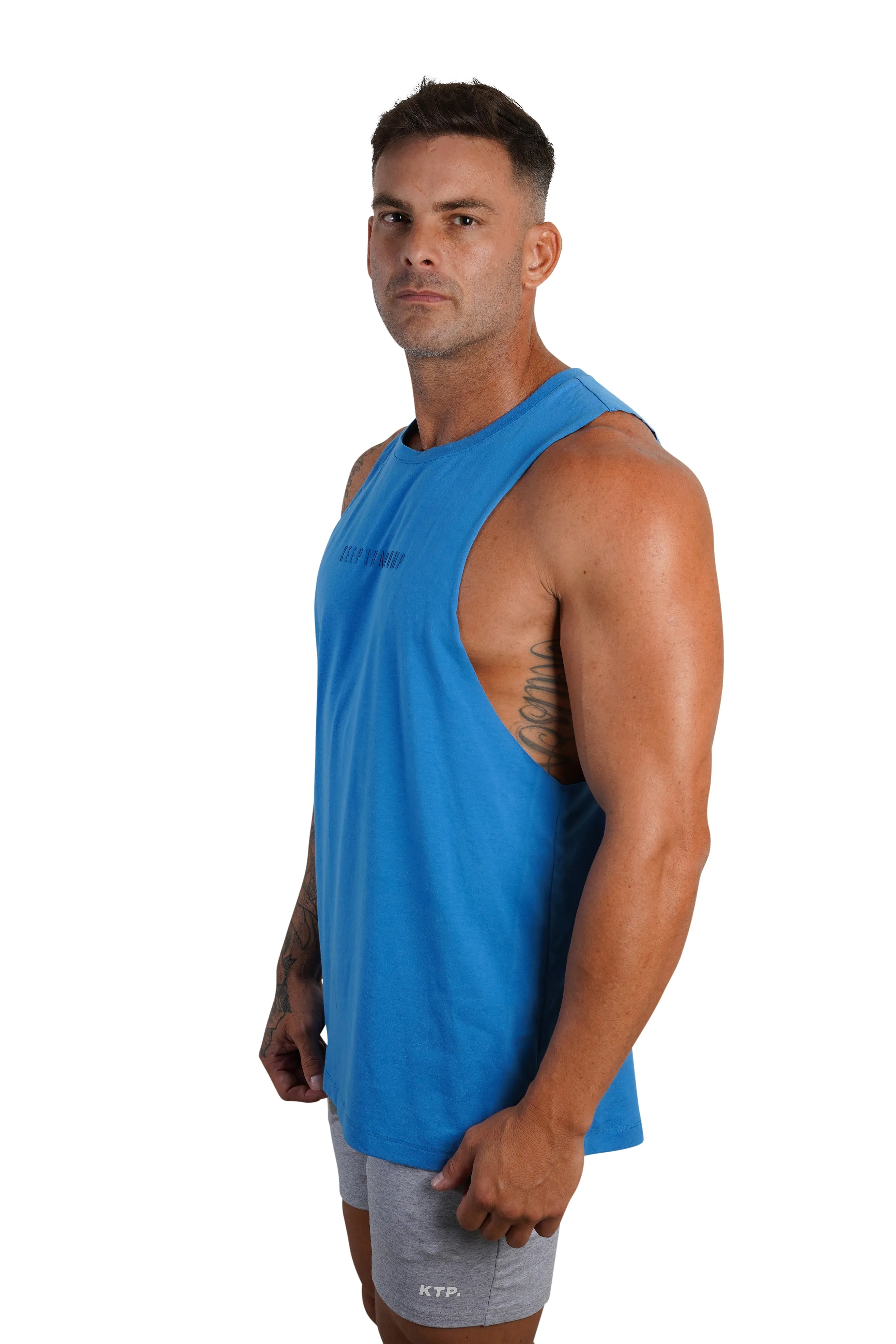 Muscle Tank - Blue