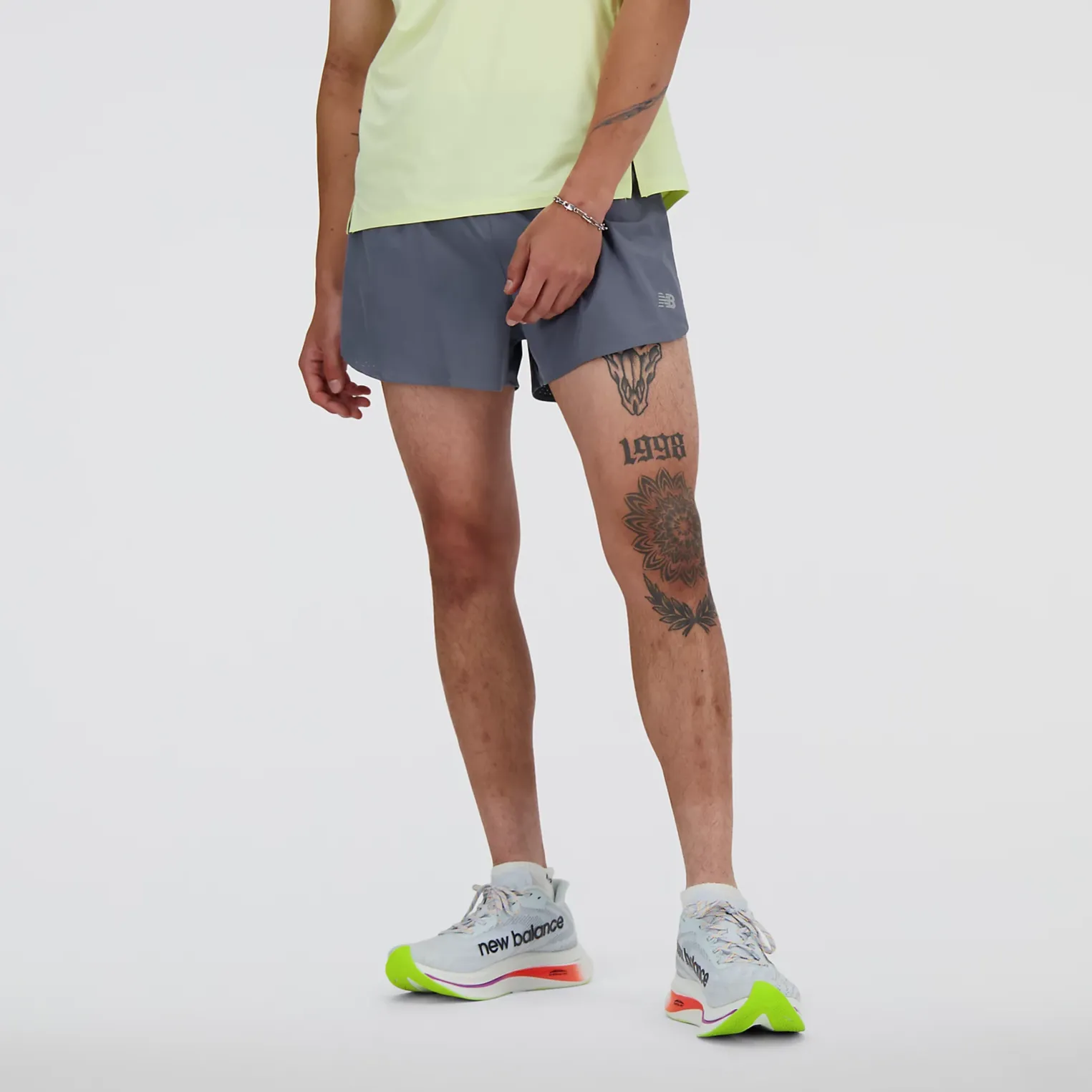 New Balance Men's RC Split Short 3"