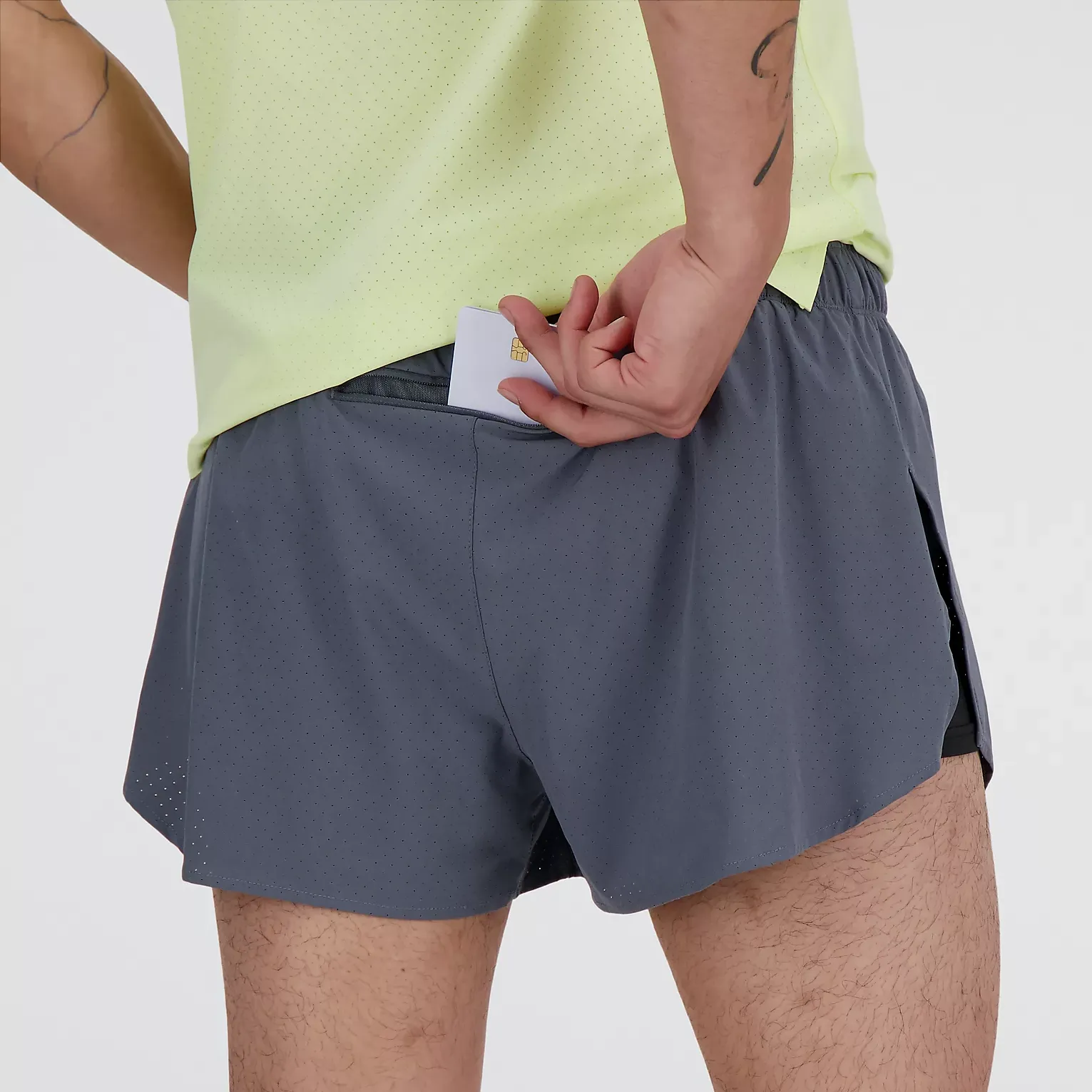 New Balance Men's RC Split Short 3"