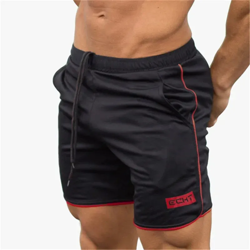 NEW Quality Running Shorts Men Sports Jogging Fitness Shorts Quick Dry  Mesh Gyms Shorts