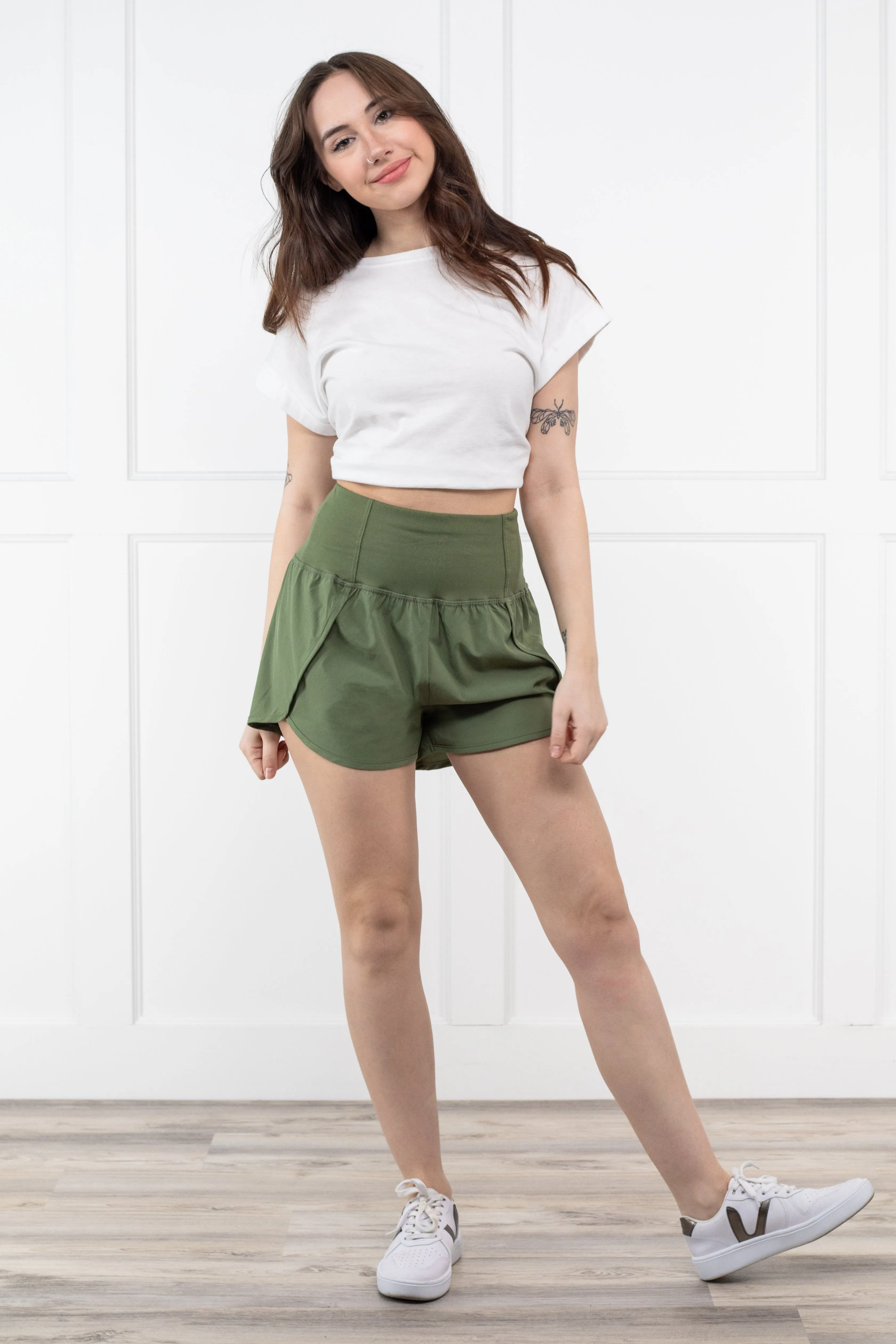 Off To A Good Start Running Shorts * Final Sale*