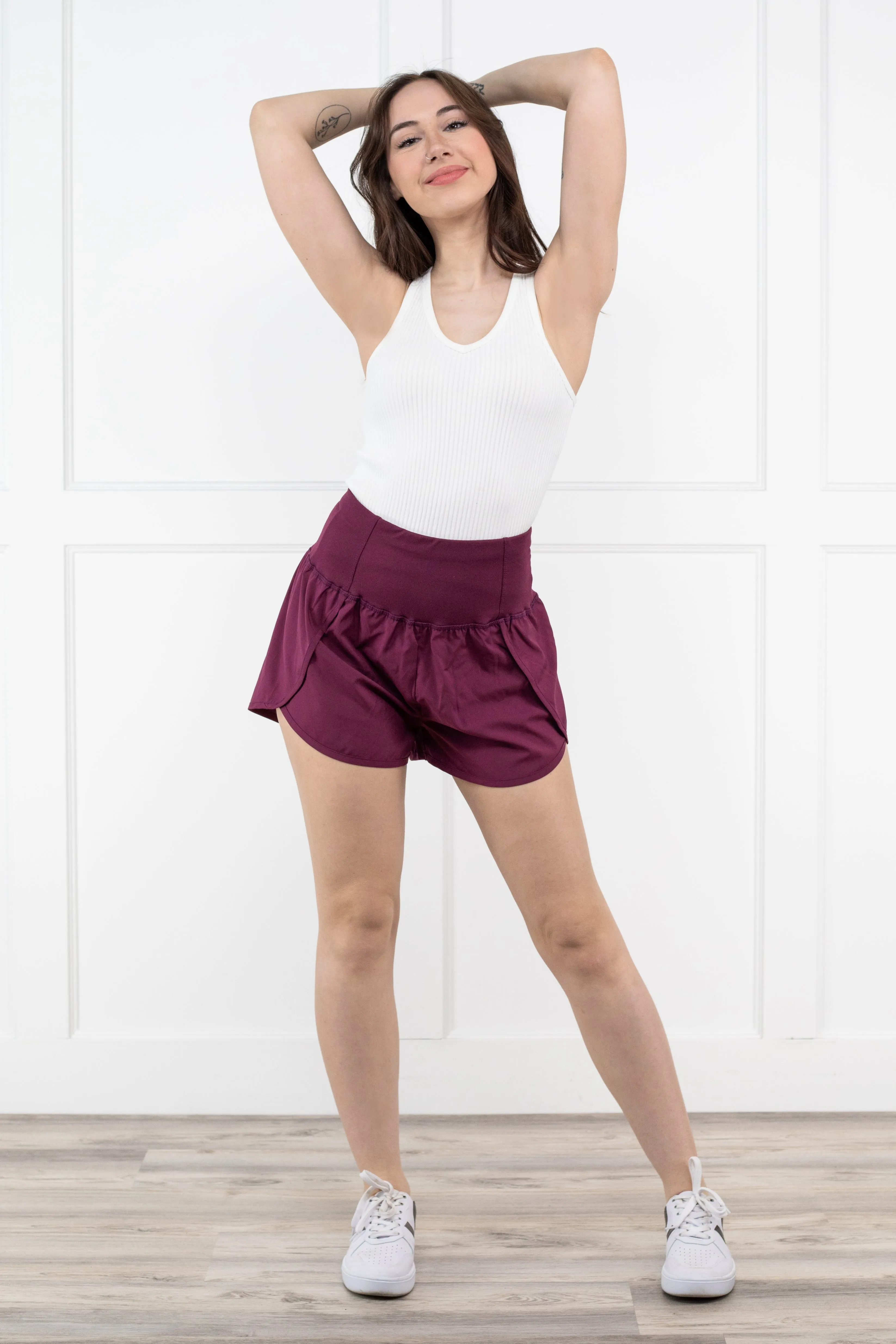 Off To A Good Start Running Shorts * Final Sale*