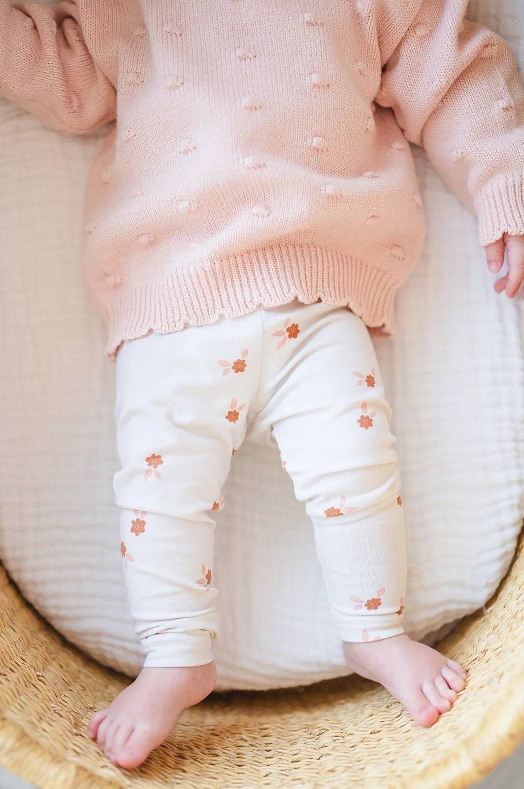 Organic Legging - Fleur
