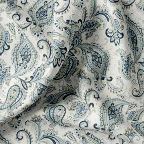 Paisley Seamless Design Digital Printed Fabric