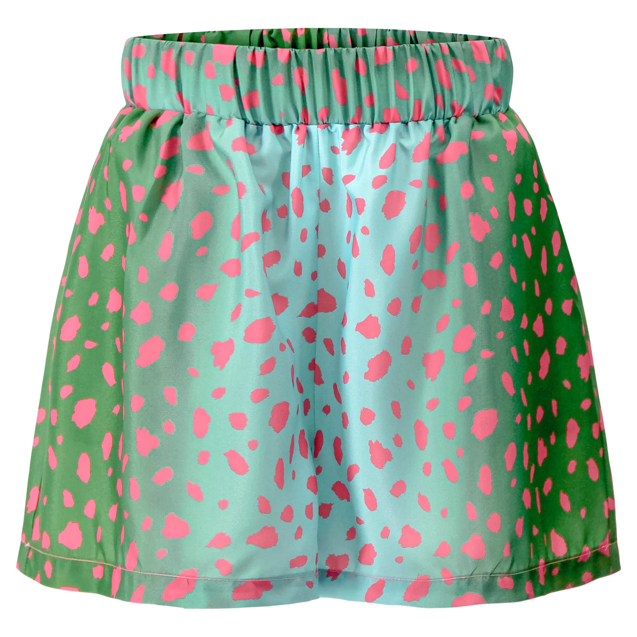 Pink Leopard Shorts