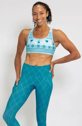 Pocket Sports Bra in Arctic