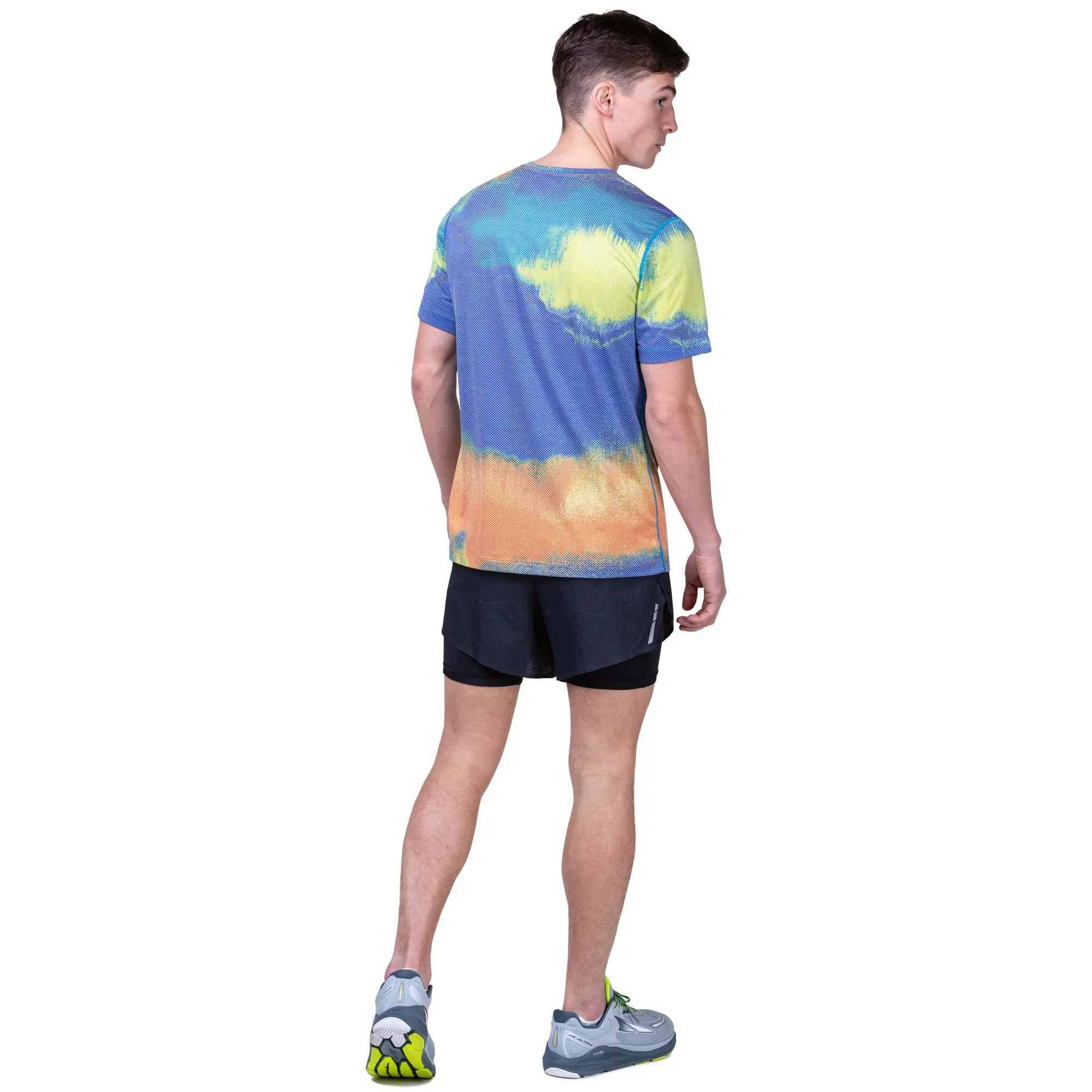 Ronhill | Men's Tech Golden Hour Tee - Multi Rave