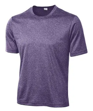 Run It Fast® Men's Purple Heather Tech Shirt