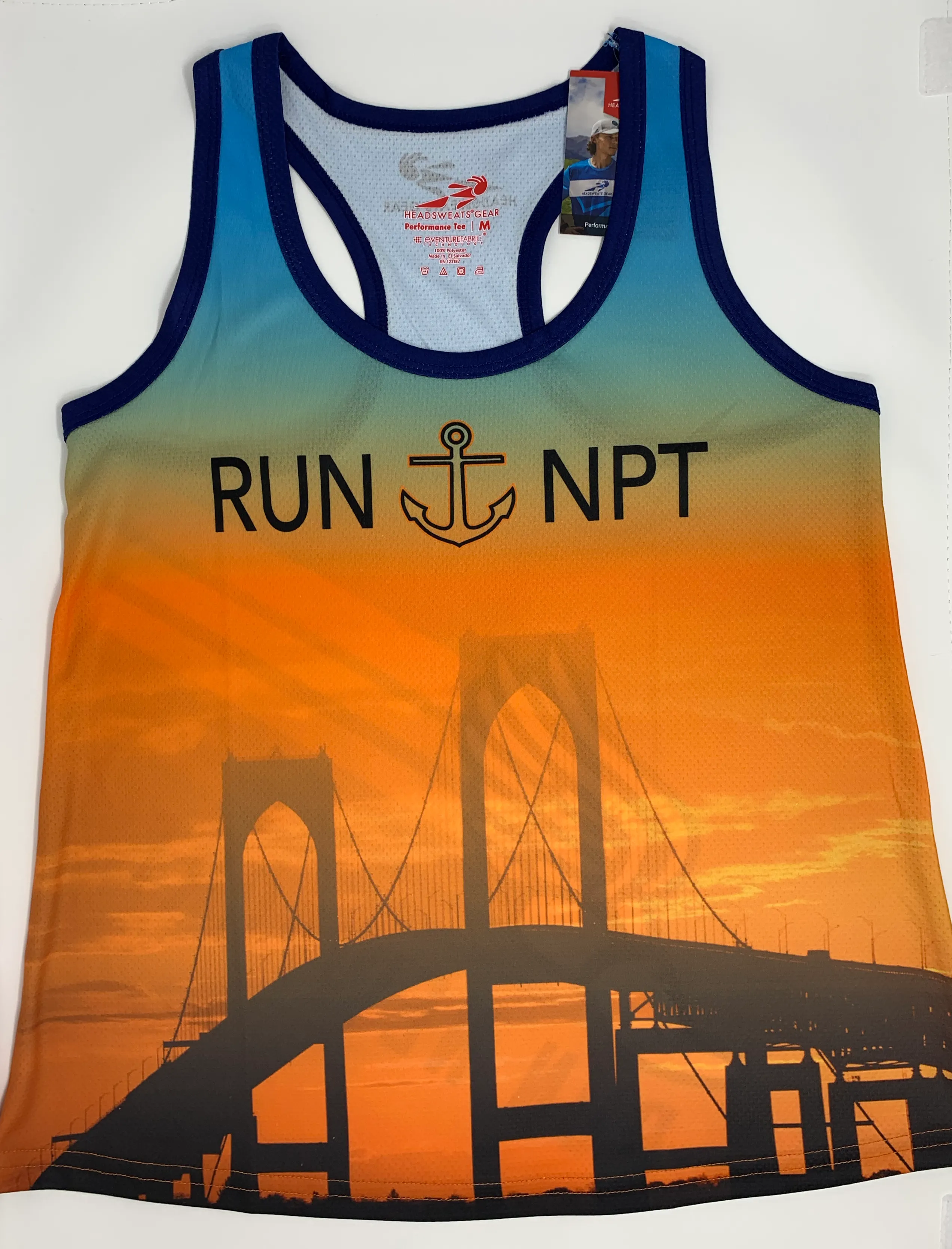 Run Newport Women's Singlet Bridge
