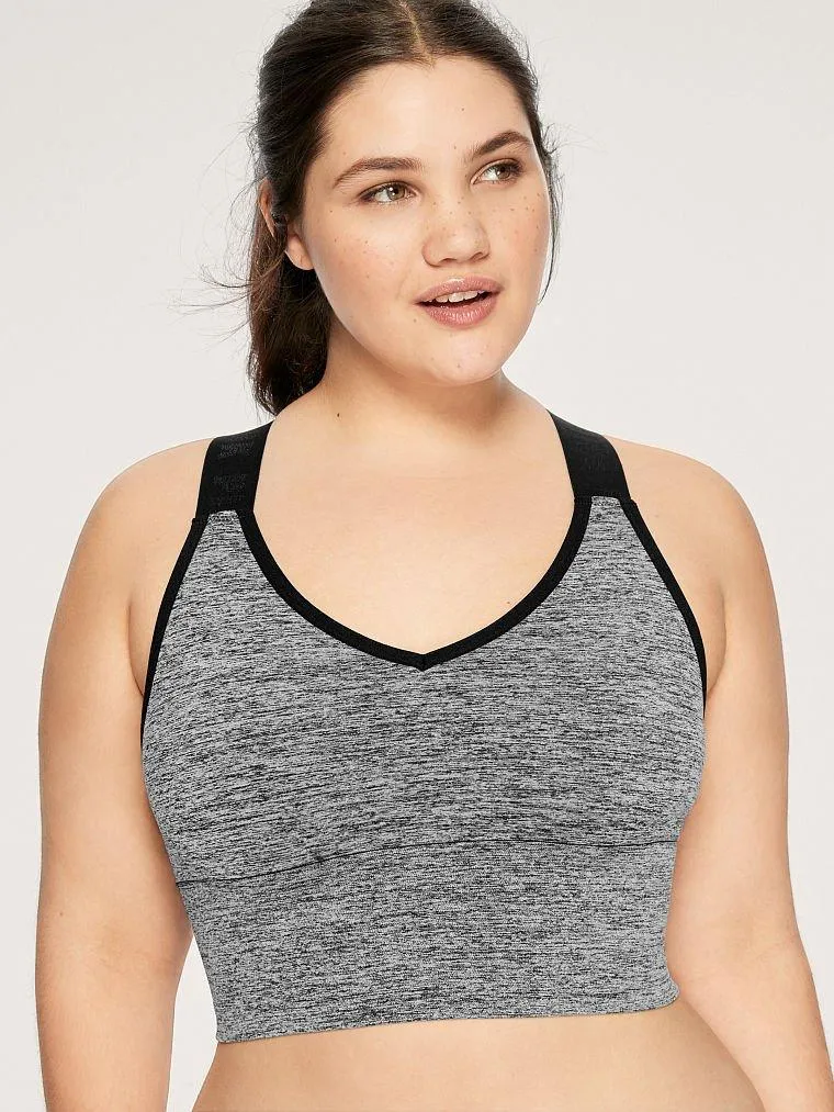 Seamless Lightly-Lined Sports Crop