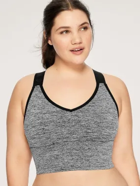 Seamless Lightly-Lined Sports Crop
