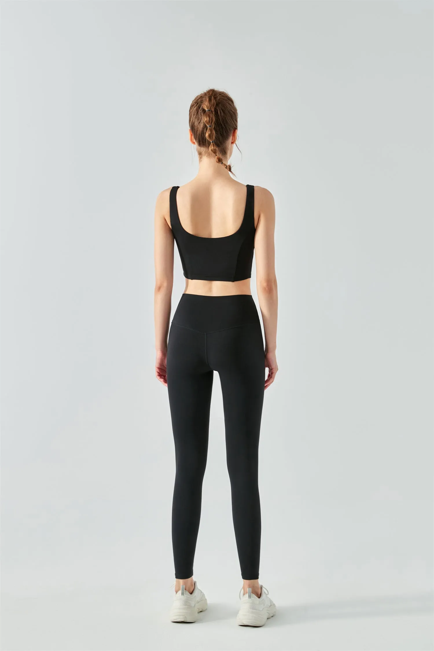 Square Neck Yoga Bra