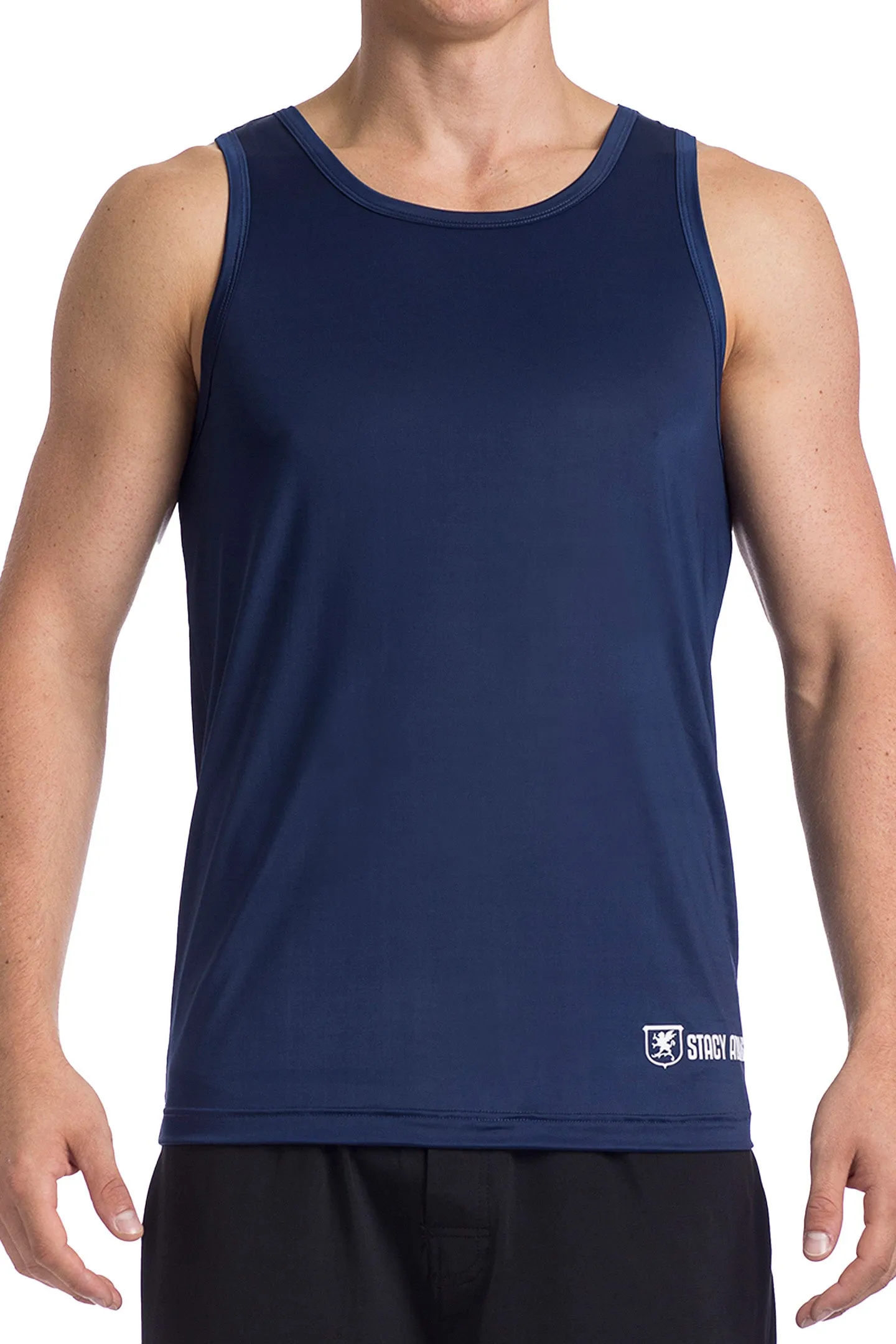 Stacy Adams Navy Tank Top