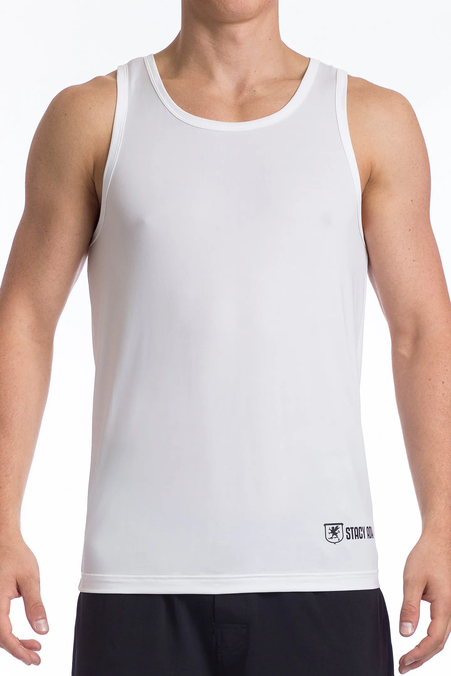 Stacy Adams White Tank Top