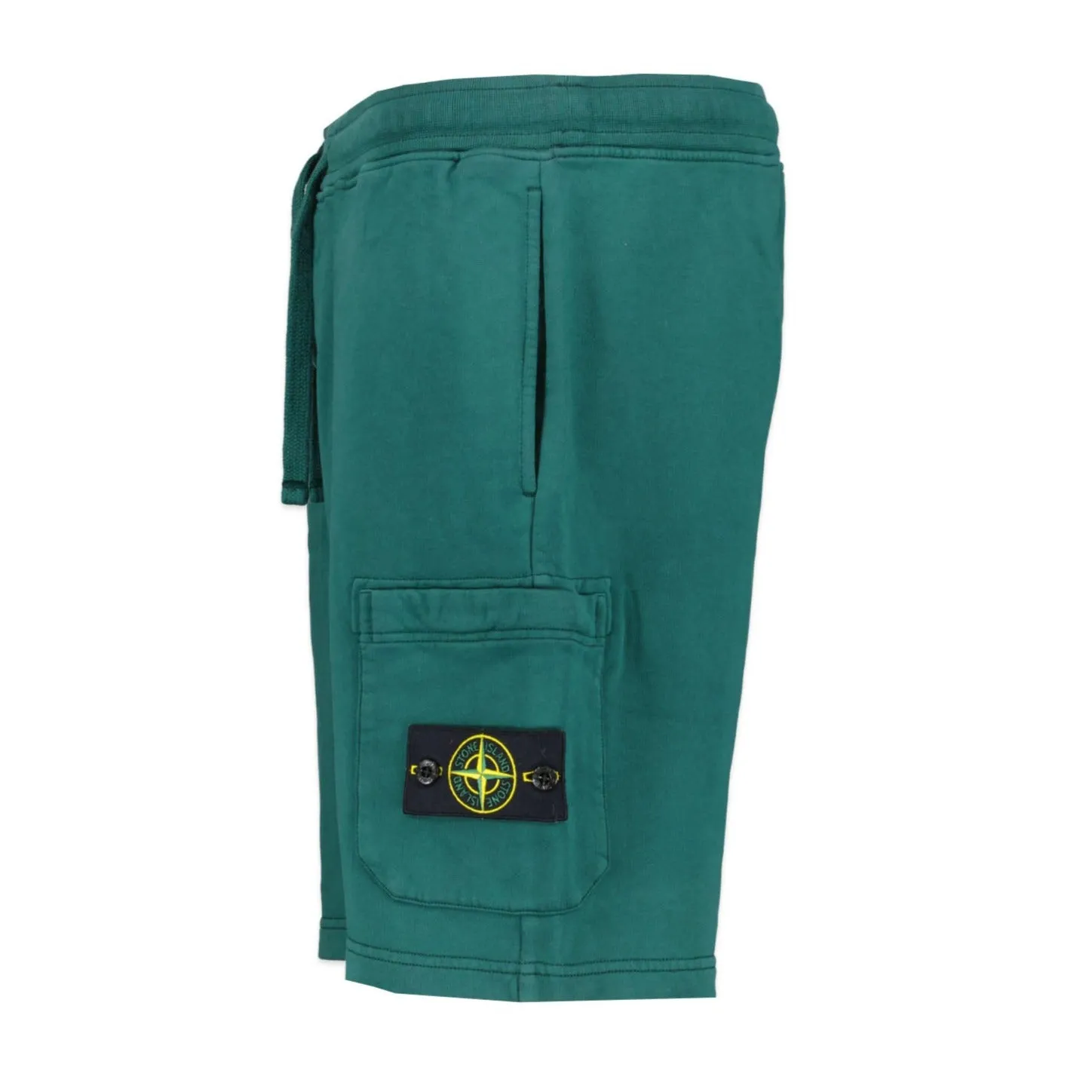 Stone Island Cotton Sweat Shorts Green