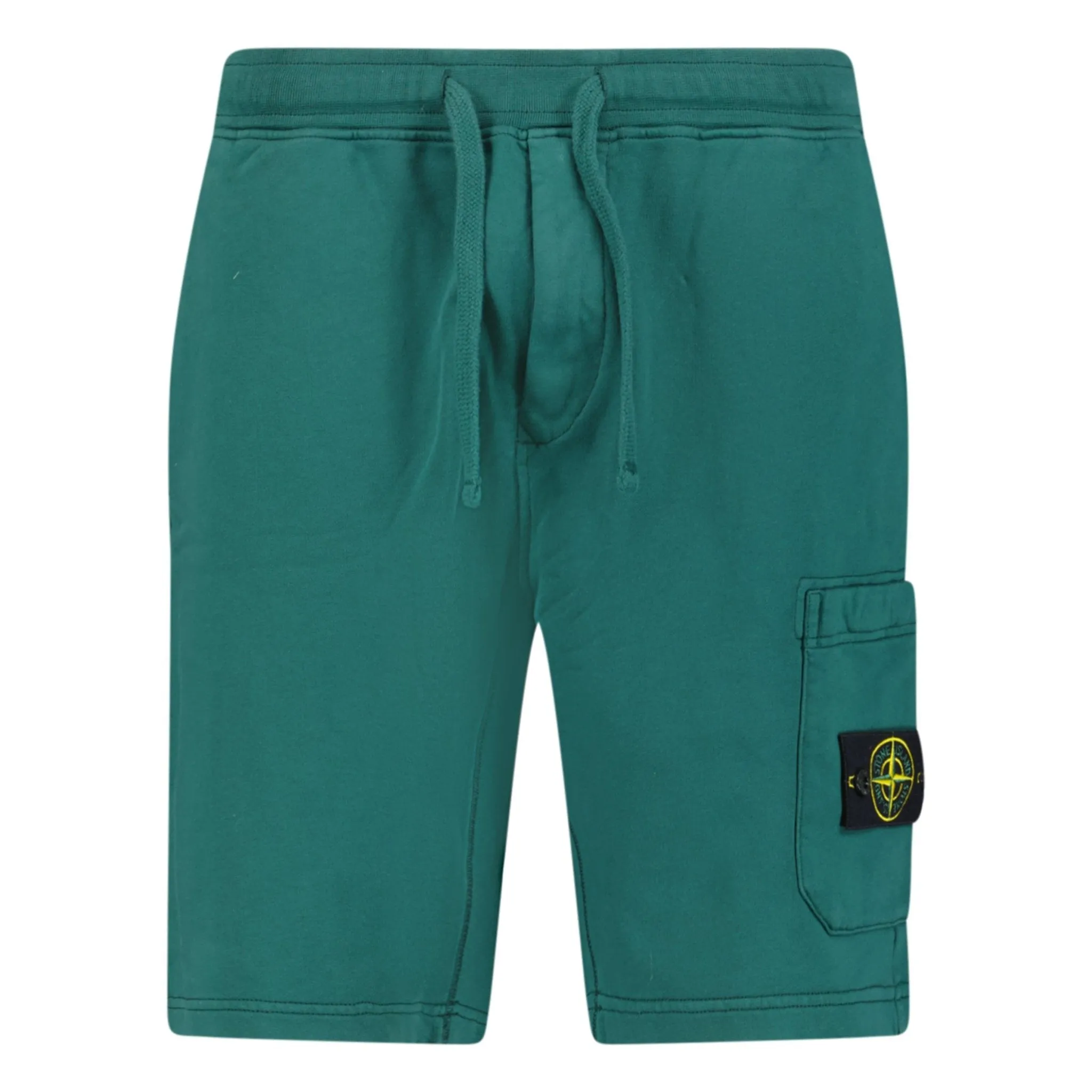 Stone Island Cotton Sweat Shorts Green